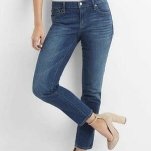 Curvy Straight Mid-Rise Jeans by Gap